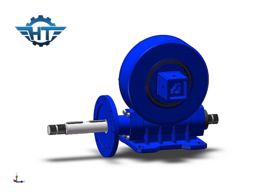 購入 Vertical Single Worm Slew Drive Gearbox With 230VAC Gear Motor For Solar Tracking System online manufacture