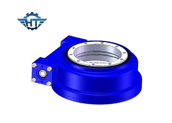 購入 7 Inch IP66 Small Backlash Worm Gear Slew Drive With Special Hydraulic Motor For Construction Machinery online manufacture